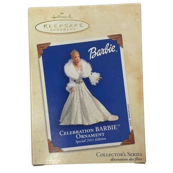 2003 Celebration BARBIE Hallmark Ornament 4th in Series - Picture 2 of 5